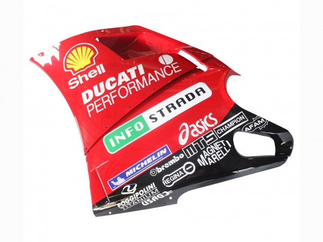 Carénages Moto Ducati 748/916/996/998 1993-2005 - Blanc Rouge Jaune Vert Noir Brillant Performance