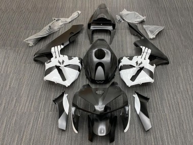 Kits Carénage Moto Honda CBR600RR 2005-2006 - Noir Blanc