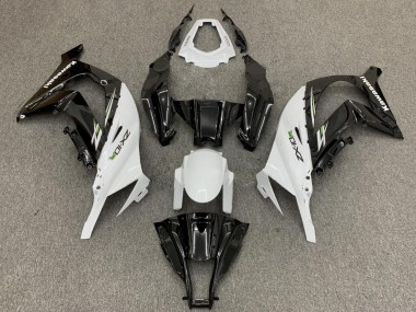 Carénages Moto Kawasaki ZX10R 2011-2015 - Blanc Noir Brillant Vert