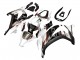 Carénages Moto Kawasaki ZX10R 2011-2015 - Blanc Noir Brillant Noir Mat Rouge