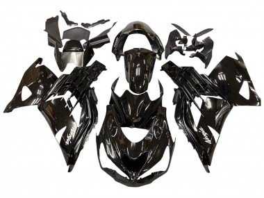Carénages Moto Kawasaki ZX14R ZZR1400 2012-2024 - Noir Brillant Noir Mat Blanc Ninja