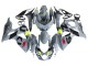 Carénages Moto Suzuki GSXR 1000 2009-2016 - Gris Jaune Néon Noir Motul