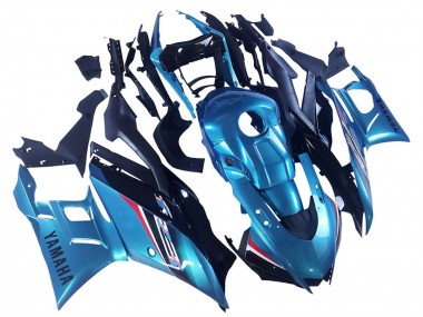 Carénage Moto Yamaha YZF R3/R25 2019-2021 - Bleu Noir