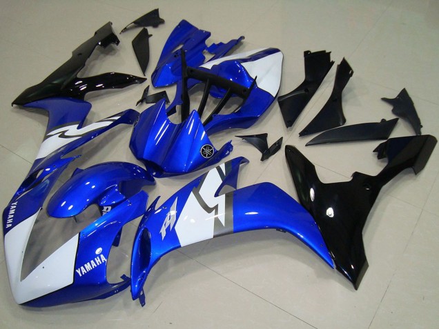 Carénages Moto Yamaha YZF R1 2004-2006 - Blanc Bleu Noir
