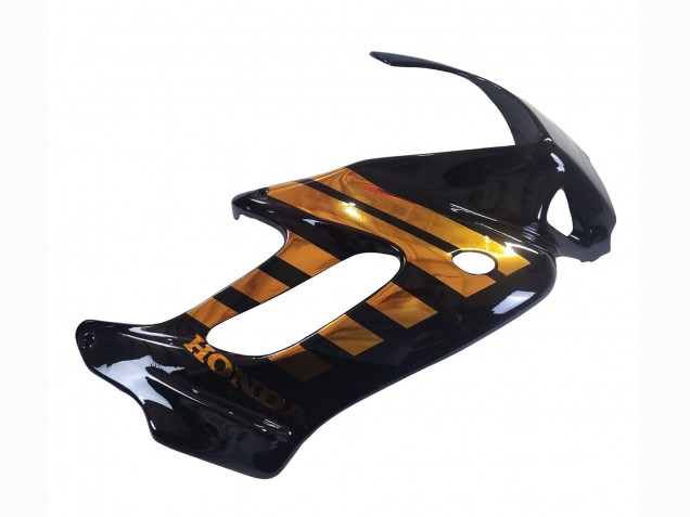 Carénages Moto Honda VTR1000F 1997-2005 - Noir Brillant Or