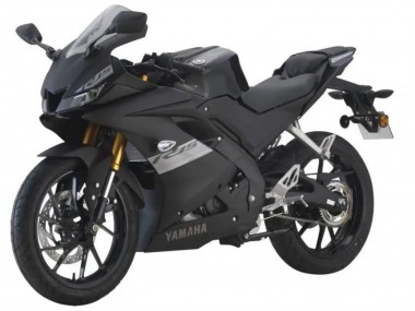 Carénages Moto Yamaha YZF R15 2018-2024 - Noir Mat Argent