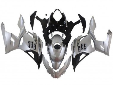 Carénages Moto Kawasaki Ninja 400 2018-2024 - Argent Noir Repsol