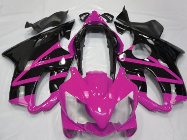 Carénage Moto Honda CBR600 F4i 2004-2007 - Rose Noir Brillant