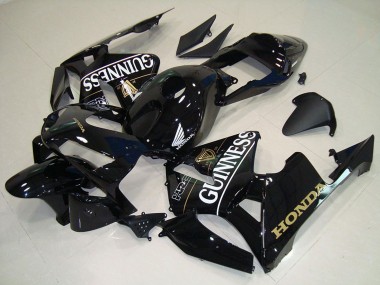 Carénages Moto Honda CBR600RR 2005-2006 - Noir Brillant Gunness