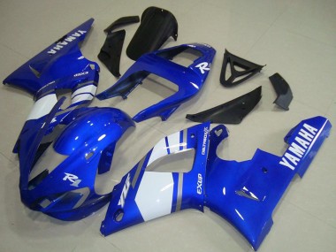Carénages Moto Yamaha YZF R1 2000-2001 - Bleu Blanc