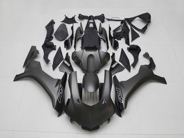 Carénages Moto Yamaha YZF R1 2015-2019 - Noir Mat Noir Brillant