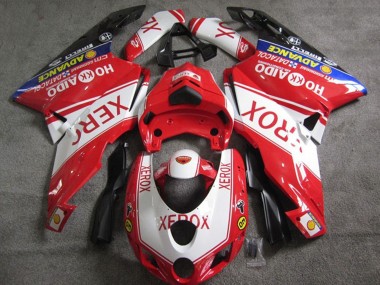 Carénages Moto Ducati 749 2005-2006 - Blanc Rouge Bleu Noir Brillant Xerox
